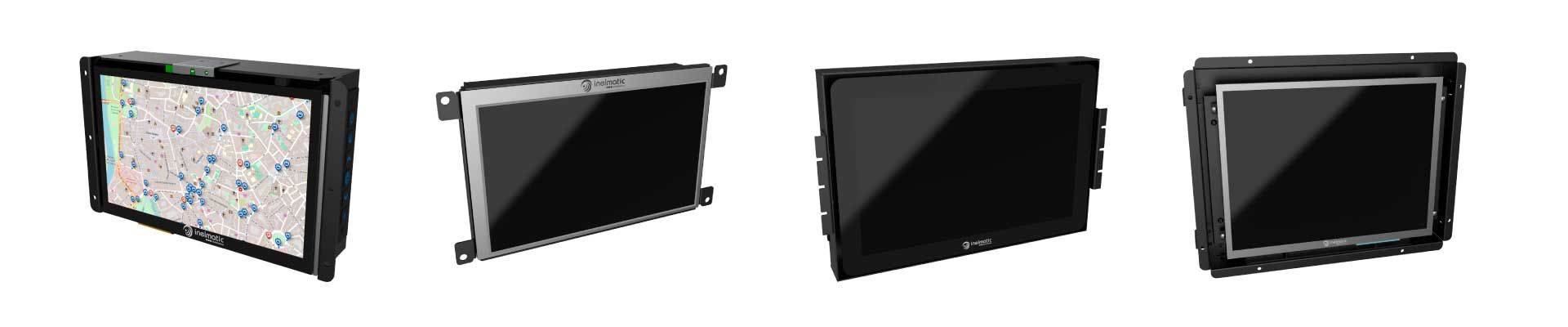 Industrial open frame and panel mount displays - Inelmatic