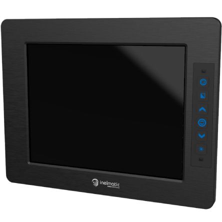 MAF800 is a SVGA 8&quot; inch (800x600px) rugged milling metal frame monitor - Inelmatic