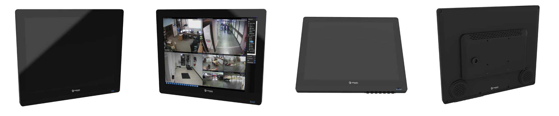 Resistiver und Multitouch projizierter kapazitiver Touchscreen - Inelmatic