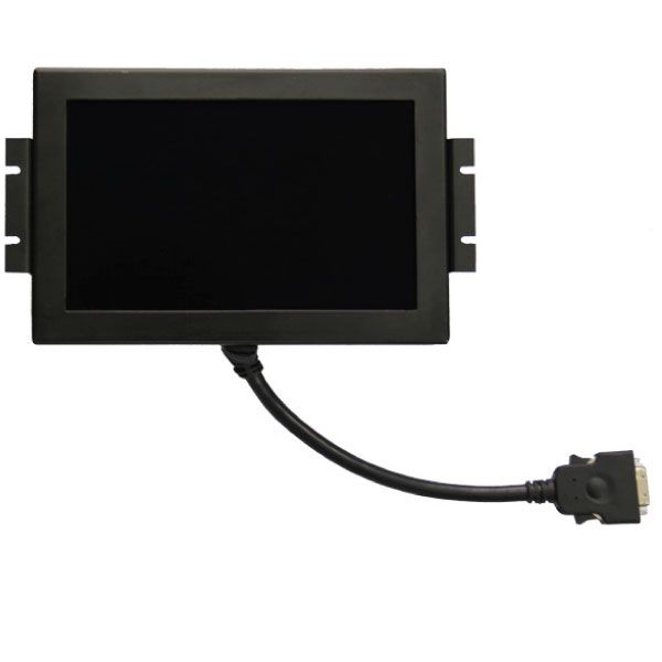 MF700 is a 7 inches rugged industrial monitor - Inelmatic