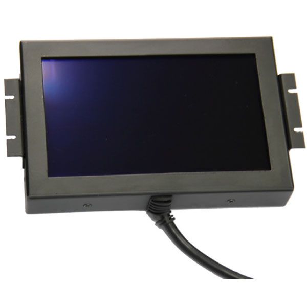 MF700 enthält optional ein resistives Touchpanel mit USB/RS232-Controller - Inelmatic