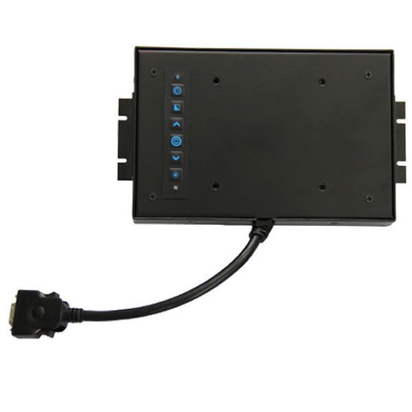 MF700 incluye opcionalmente un panel táctil resistivo con controlador USB / RS232 - Inelmatic