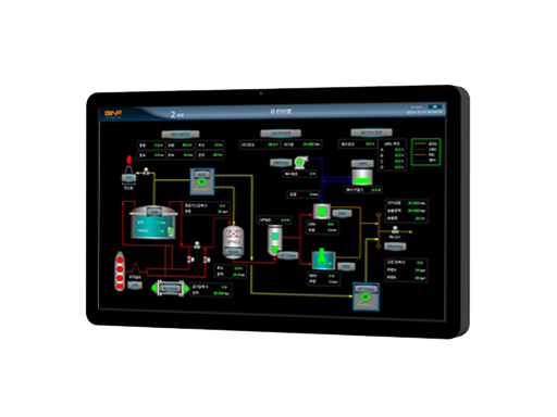 Bei der EDF-Serie handelt es sich um industrietaugliche, intelligente Displays mit LED-Hintergrundbeleuchtung - Inelmatic