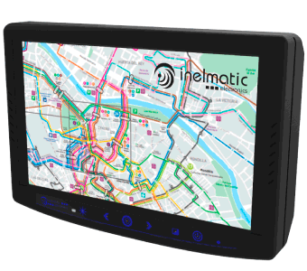 XF Series - Inelmatic Cost efficient vehicular displays - Inelmatic
