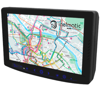 Kosteneffiziente Displays für Fahrzeuge - Inelmatic