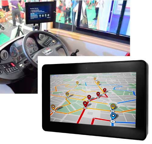 Monitor de asistencia para conductor de autobús - Inelmatic