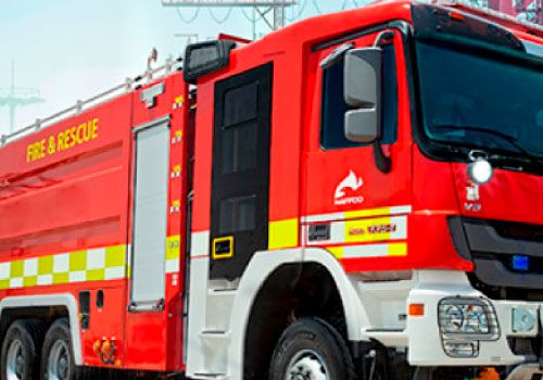 FIREFIGHTER-LKW - Informationsmonitor - Inelmatic