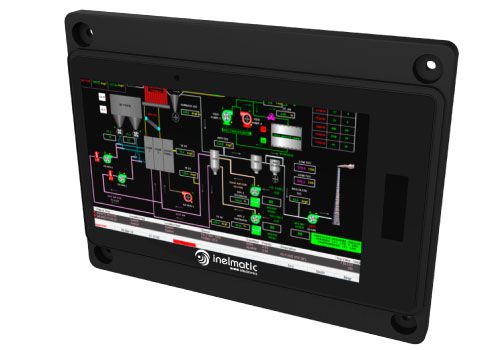 Industrieller LCD-Monitor mit offenem Rahmen - Inelmatic