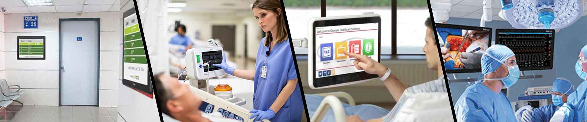 Healthcare LCD displays and all-in-one computer - Inelmatic