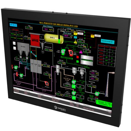 MF1700 il comprend un contrôleur à haute fonctionnalité avec réglage automatique et manuel du rétro-éclairage - Inelmatic
