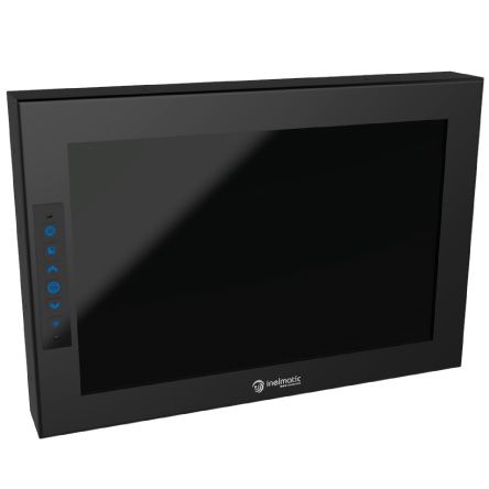  MF1216 est disponible avec une entrée VGA en standard et des entrées DVI / HDMI en option dans un "câble tout-en-un" - Inelmatic