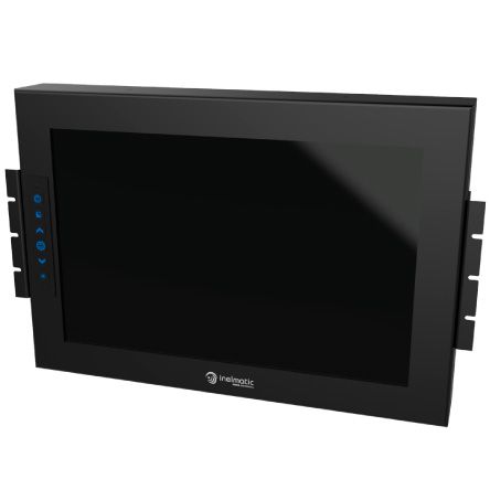  MF1216 está disponible con entrada VGA de serie y entradas DVI / HDMI opcionales en un "cable todo en uno" - Inelmatic