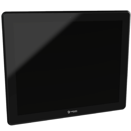 MAF1901 ist ein SXGA 19" Zoll Monitor mit robustem, gefrästem Metallrahmen und wasserdichter Funktion - Inelmatic