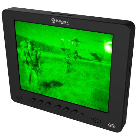 XF700 front rugged monitor it includes up to 6 fully custom front keys - Inelmatic