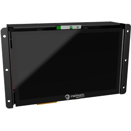 OF700 ist ein 7-Zoll-WVGA-Monitor (800 x 480 px) mit schlankem Rahmen und geringer Tiefe