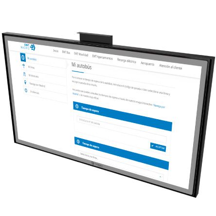  OF4200 enthält ein projiziertes kapazitives Touchpanel mit I2C/USB/RS232-Controller - Inelmatic