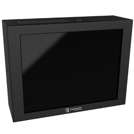 ED800 es un monitor de 8 pulgadas (800x600px o 1024x768px) con CPU integrada para transporte y vehículos públicos - Inelmatic