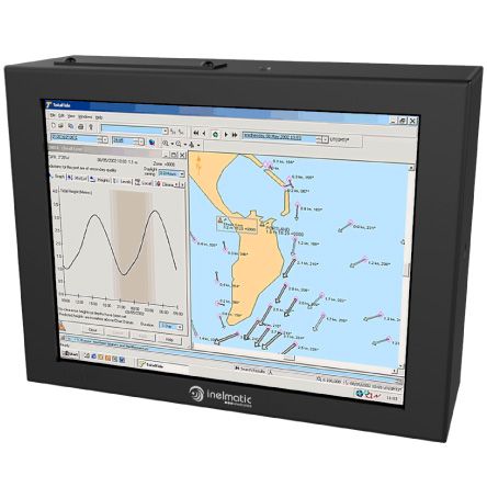 ED800 ist ein 8 Zoll Monitor mit integrierter CPU - Inelmatic