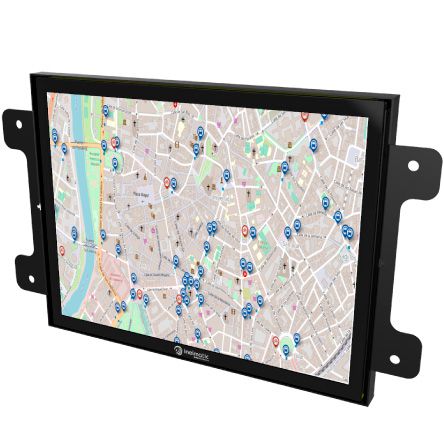 D1501 ist ein 15 Zoll Open Frame Display mit integriertem ATOM - Inelmatic