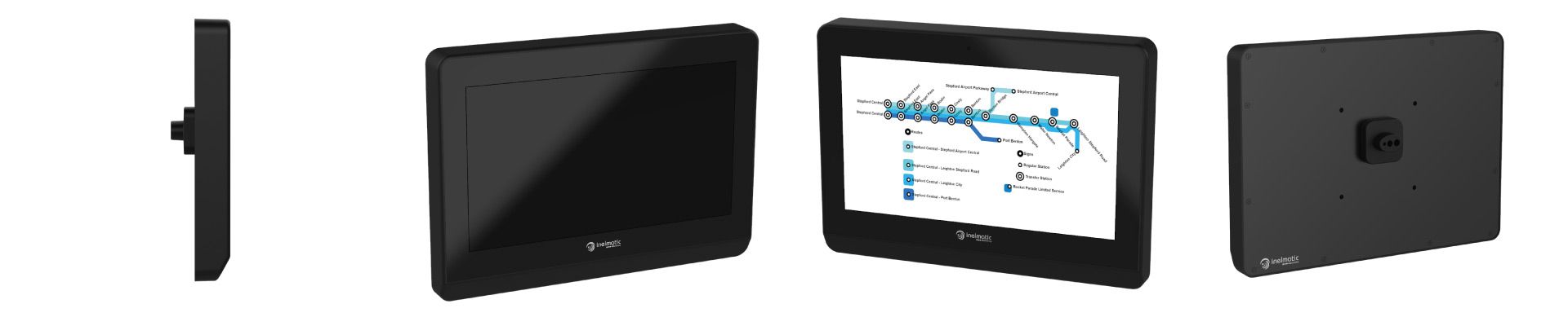 Monitores robustos incluyen un controlador que realizan un ajuste automático y manual de la luz de fondo - Inelmatic