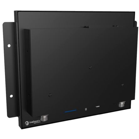 EDO1000 is a 10 inches XGA (1024x768px) open frame screen with integrated CPU for public transportation vehicles and industrial environments - Inelmatic