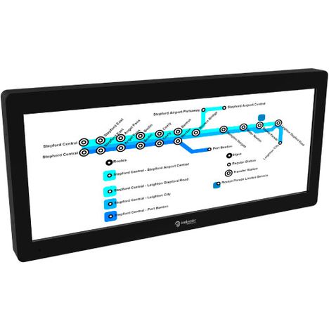 BA2001 is a20 inches XGA monitor with high brightness- Inelmatic