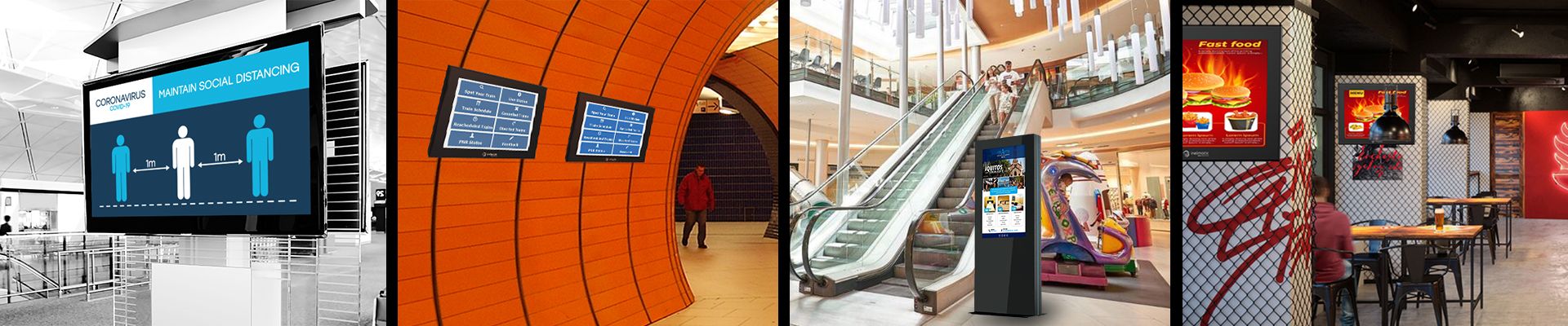 Interactive digital signage displays - Inelmatic