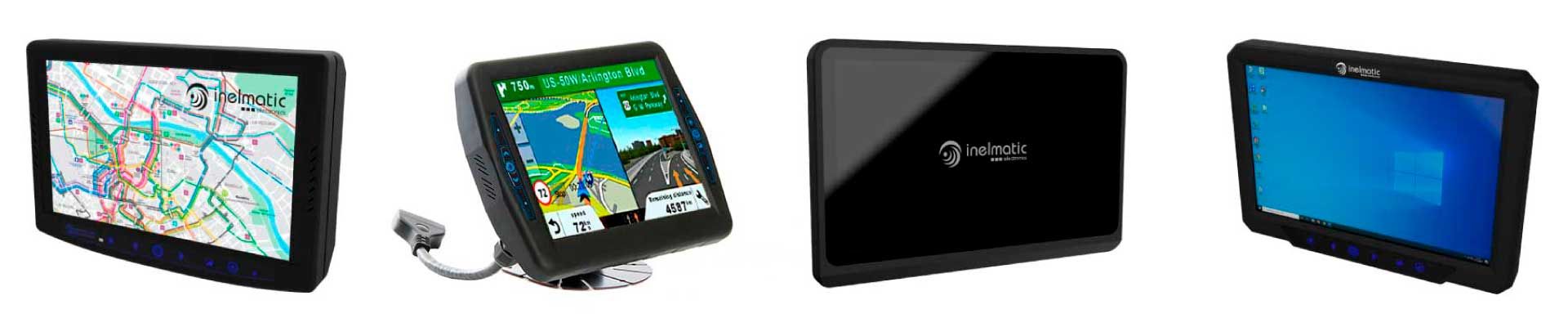 Bus rugged and embedded displays - Inelmatic 