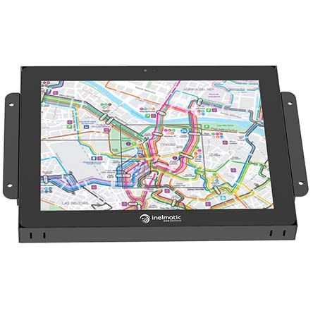  EDO1205 is a 12 inches XGA (1024x768px) open frame screen with integrated CPU for integration in industrial and automotive environments - Inelmatic