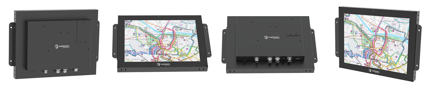 Rugged Open frame HMI screen with CPU - Inelmatic