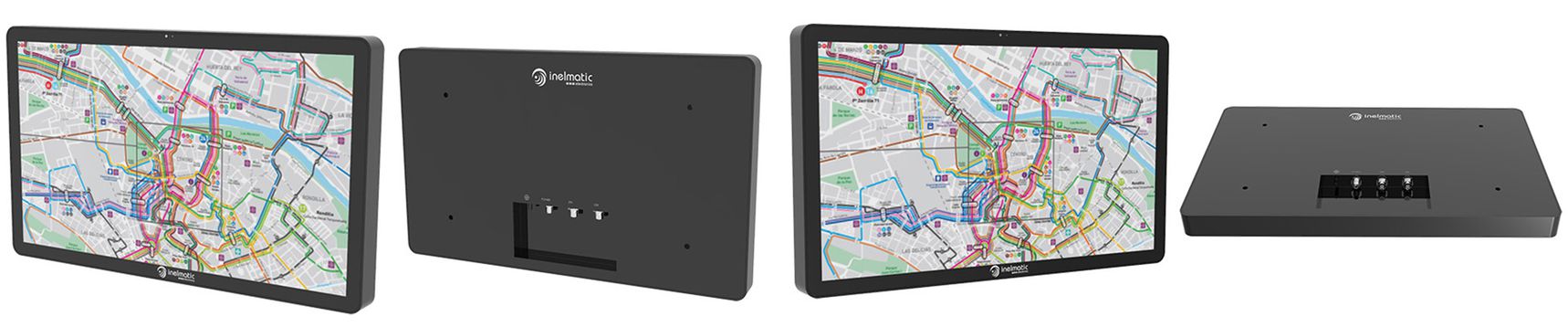 Industrial and vehicular metal frame monitor - Inelmatic